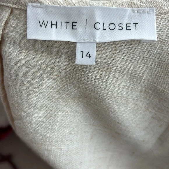 Adjustable Wrap Linen Top - Picture 9 of 12